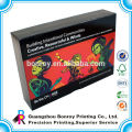 High quality custom printing black cardboard boxes